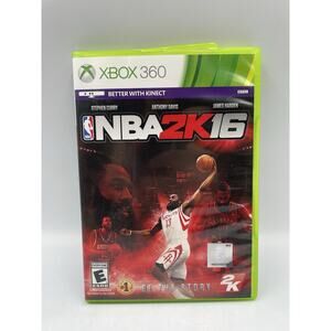 NBA 2K16 (Xbox 360, 2015) Complete Tested Works